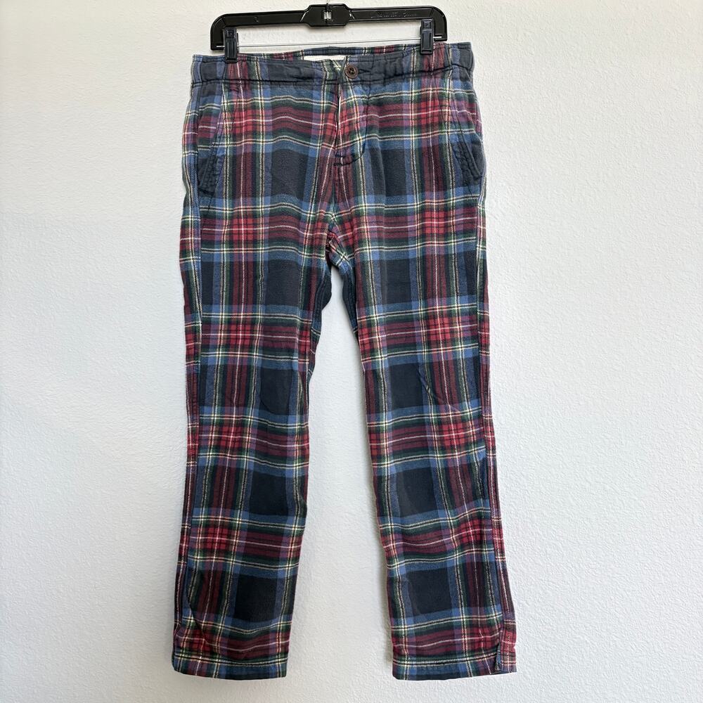 Abercrombie & Fitch  Flannel Pants DarkAcademia Preppy RalphLaurenChristmas